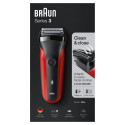 Braun 300S Red