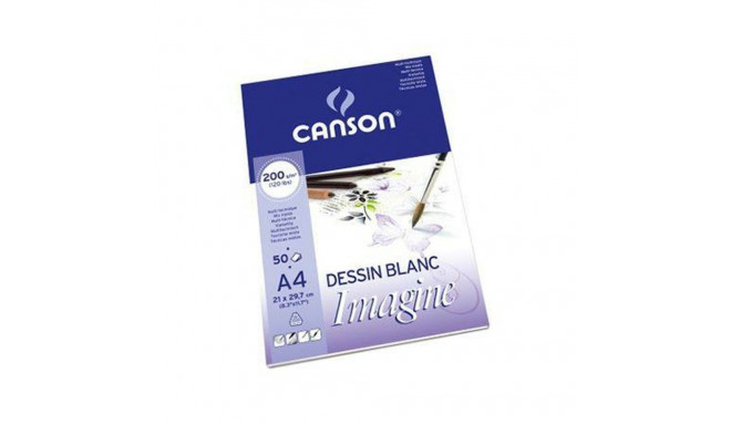 Drawing pad Canson Imagine 200 g 50 Loksnes 5 gb. (210 x 297 mm)