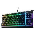 Mänguriklaviatuur SteelSeries APEX 3 TKL Hispaaniakeelne Qwerty