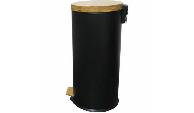 Rubbish Bin Kitchen Move   Black Matte back 30 L