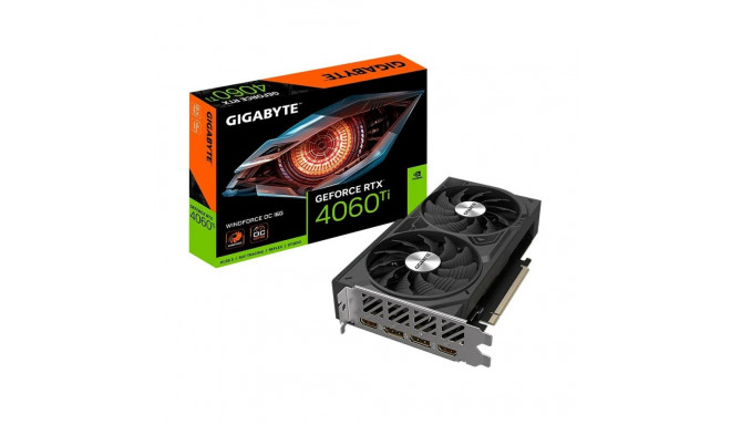 Графическая карта Gigabyte GV-N406TWF2OC-16GD Geforce RTX 4060 Ti 16 GB GDDR6