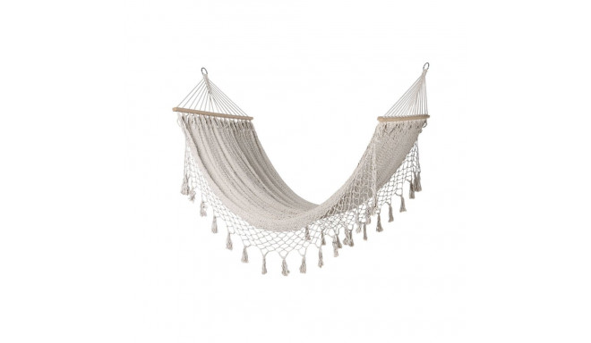 Hanging Hammock Home ESPRIT White 100 x 200 x 5 cm