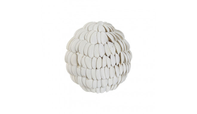 Decorative bauble Home ESPRIT White 9 x 9 x 9 cm