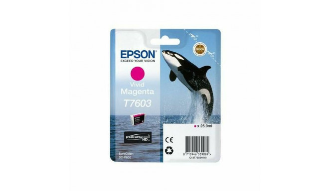 Originaalne Tindikassett Epson C13T76034N10 Fuksiinpunane