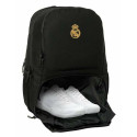 Padel backpack Real Madrid C.F. Black 30 x 42 x 17 cm