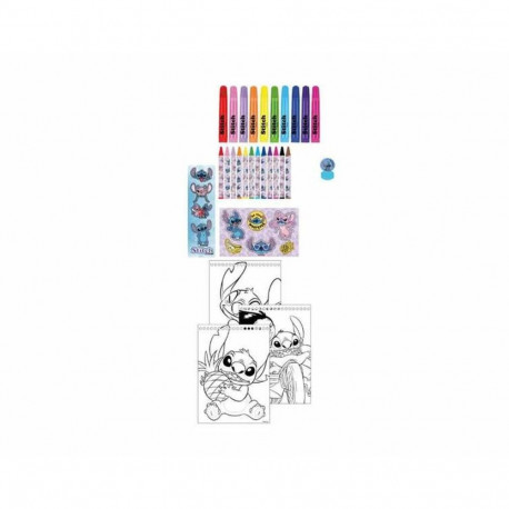 Pencils Stitch Blue