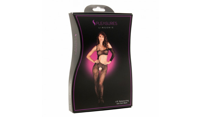 Leotard S Pleasures Black One size