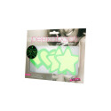 Nipple shield Peekaboo Green One size Hearts Stars