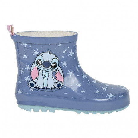 Children's Water Boots Stitch Blue - 25