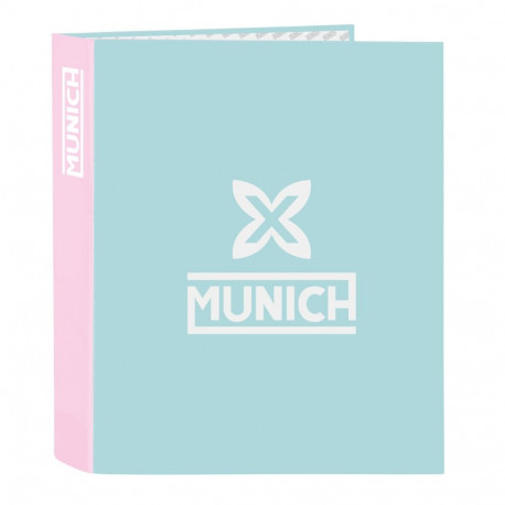 Gredzenveida stiprinājums Munich Heaven Debesu zils A4 27 x 33 x 6 cm