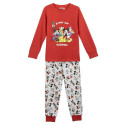 Children's Pyjama Mickey Mouse Red - 6 Years