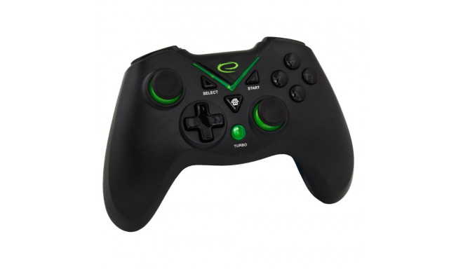 Mängupult Esperanza EGG112K Must Roheline Microsoft Xbox One PC PlayStation 3