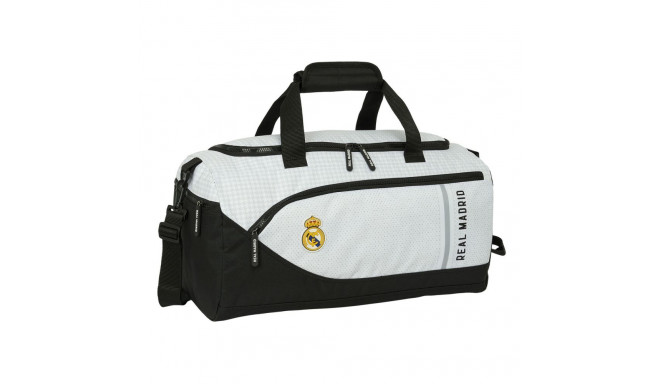 Sports bag Real Madrid C.F. 24/25 White Grey 50 x 25 x 25 cm