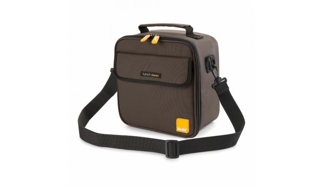 Lunchbox with Accessories Ibili 753455 Brown Polyester 21 x 12 x 22 cm
