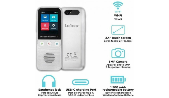 Taskutõlk Lexibook Interpretor 2