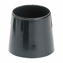 Ferrule/Terminal plug Micel CNT01 Black Polyethylene Circular Ø 25 x 31 mm (25 Units)