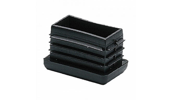 Ferrule/Terminal plug Micel CNT04 Black Polyethylene Rectangular 25 x 40 x 22 mm (25 Units)