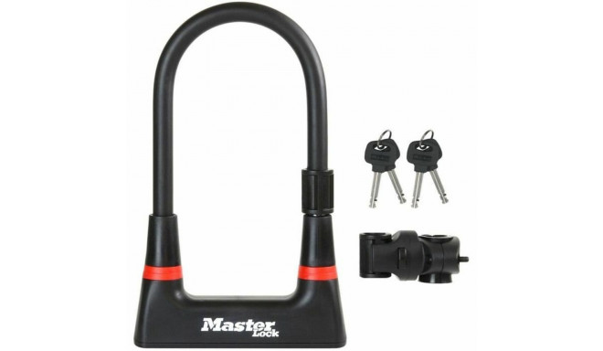 Võtmega tabalukk Master Lock Must