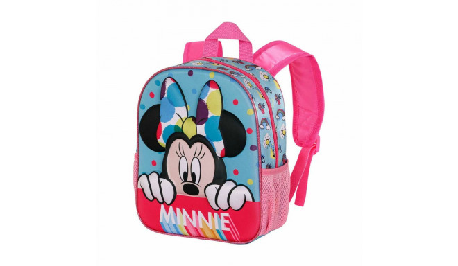 3D School Bag Minnie Mouse Karactermania 26 x 11 x 31 cm