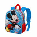 3D-kooliseljakott Mickey Mouse Karactermania Sinine 26 x 11 x 31 cm