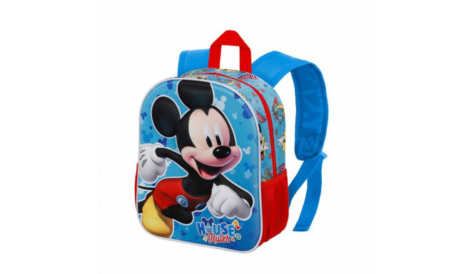 3D skolas soma Mickey Mouse Karactermania Zils 26 x 11 x 31 cm