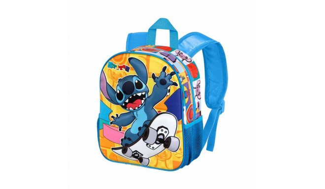 3D School Bag Lilo & Stitch Karactermania Blue 26 x 11 x 31 cm