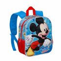 3D-kooliseljakott Mickey Mouse Karactermania Sinine 26 x 11 x 31 cm