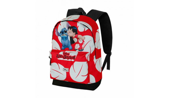 Bērnu soma Lilo & Stitch Karactermania Balts Sarkans 31 x 18 x 44 cm