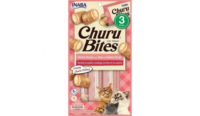 Snack for Cats Inaba Churu Bites Курица Лососевый Тунец Рыба