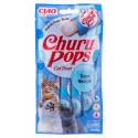 Snack for Cats Inaba Churu Pops Tuna Recipe Tuunikala Kala 4 x 15 g