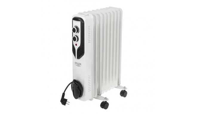 Õliradiaator Adler AD 7816 Valge Must 2000 W