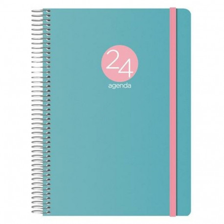 Diary DOHE Memphis Green Quarto 15 x 21 cm Annual 2025