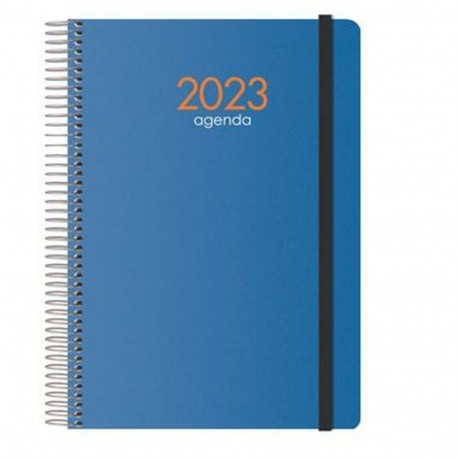 Diary DOHE SYNCRO Blue Quarto 15 x 21 cm 2025