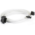 Phanteks PCIe 8-pin - PCIe 8-pin, 0.5m, White (PH-CB8V_WT)