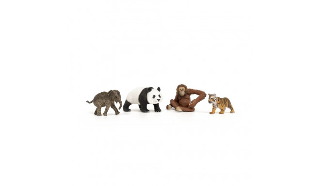 SCHLEICH WILD LIFE Wild Life Asia Starter Set