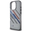 BMW BMHCP16X23HTRAG iPhone 16 Pro Max 6.9" gray/gray hardcase Motosport IML Random Stripes