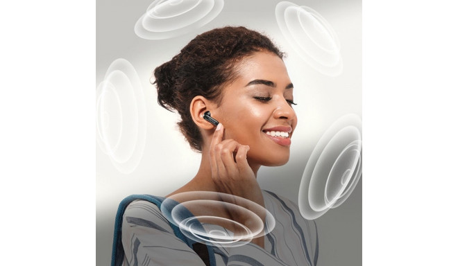 AWEI Bluetooth 5.4 TP97TWS kõrvaklapid koos dokkimisjaamaga must