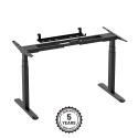 Adjustable Height Table Frame Up Up Thor, Black