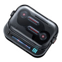 AWEI Bluetooth 5.3 T58 ANC headphones + docking station black/black