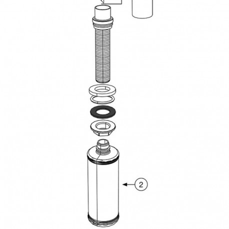 Plastikust dosaatorpudel Blanco 122237