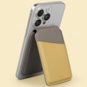 UNIQ Lyden DS magnetic RFID wallet and phone stand yellow-grey/canary yellow-flint gray UNIQ Lyden DS magnetic RFID wallet and phone stand yellow-grey/canary yellow-flint gray