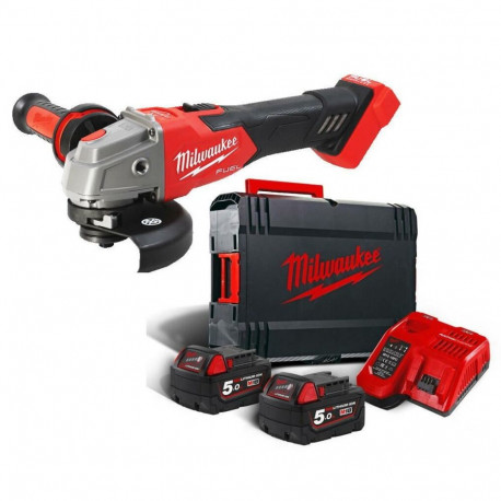 MILWAUKEE.GRINDER M18FSAG125XB-502X 2x5.0Ah