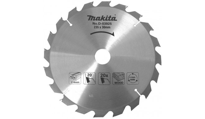 Saeketas kiireteks lõigeteks puidus HM 235x30mm T48 Makita D-03931