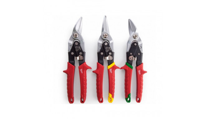 MILWAUKEE SHEET METAL SHEARS SET OF 3 >>> 4932499020