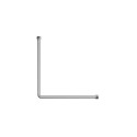 SHOWER RAIL 80X170 D.25 CHROME