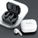 AWEI Bluetooth 5.1 T36 TWS headphones + docking station white/white
