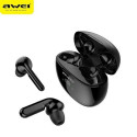 AWEI Bluetooth 5.0 T15P TWS headphones + docking station black/black