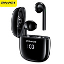 AWEI Bluetooth 5.0 T28P TWS headphones + docking station black/black