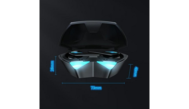 AWEI Bluetooth 5.0 T23 TWS headphones + docking station gaming black