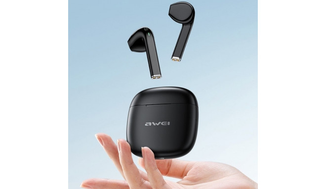 AWEI Bluetooth 5.3 T26 Pro TWS kõrvaklapid dokkimisjaam must